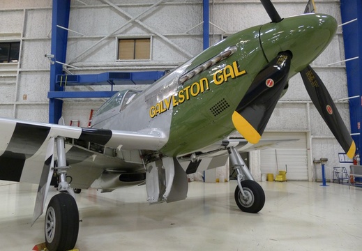 Front: P-51D Mustang
